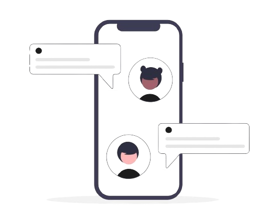 undraw Chatting re j55r removebg preview